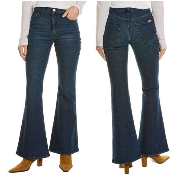 HUDSON Jeans Heidi Sakura High-Rise Flare Jean Size 27 - Picture 1 of 10